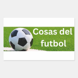 Cosas del futbol 長方形シール