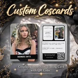 Coscards | コスプレQRコードコネクショントレーディングカード 名刺