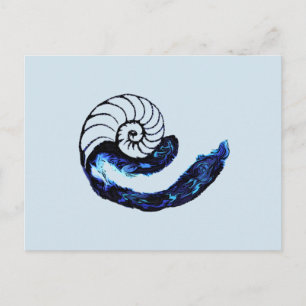Cosima Tattoo Orphan Blackカスタマイズ可能な背景 ポストカード