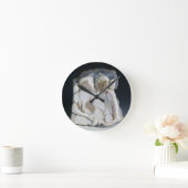 Cosimoをde Medici (1519-74年)および彼の描写するカメオ ラウンド壁時計 (ホーム)