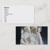 Cosimoをde Medici (1519-74年)および彼の描写するカメオ 名刺 (正面/裏面)