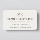 Cosmetic Dentist Dentistry Professional 名刺