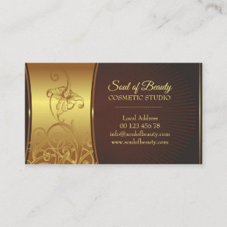 Cosmetic make up studio business card 名刺