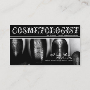 Cosmetologist/のネイリストの名刺 名刺
