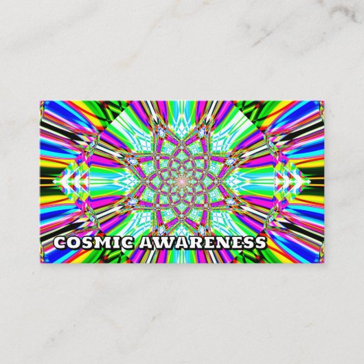COSMIC認識度- (単語を変更する場合がある) 名刺 (正面)