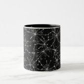 Cosmic_くもの巣_of_Stars ツートーンマグカップ (中央)