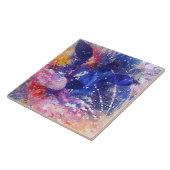 Cosmic Abstract Cat Dreamscape  タイル (側面)