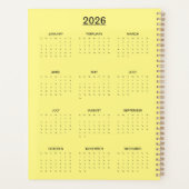 Cosmic Abstract Cat Dreamscape  プランナー手帳 (裏面)