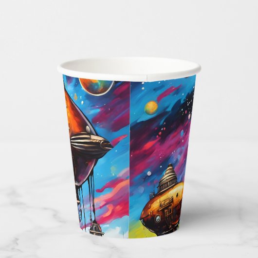 Cosmic Airship 紙コップ (右)