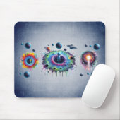 Cosmic Alien Worlds マウスパッド (マウス)