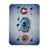 Cosmic Alien Worlds マグネット (縦)