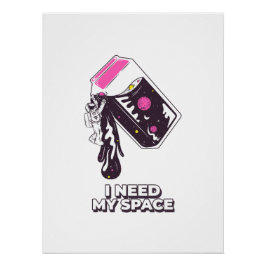 Cosmic Art | Astronaut Poster Wall Decor ポスター