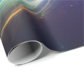 Cosmic Aurora Light Swirl ラッピングペーパー (ロールコーナー)