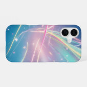 Cosmic Aurora Ribbon Phone Case iPhone 16ケース (裏面横)