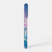 Cosmic Aurora Ribbon Phone Case iPhone 16ケース (右側面)