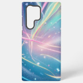 Cosmic Aurora ribbon Phone Case Samsung Galaxyケース (裏面)