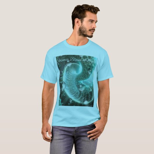 Cosmic Bloom of Light Tシャツ (正面フル)