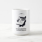 Cosmic Blueprint T-Shirt コーヒーマグカップ (中央)