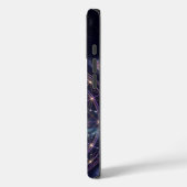 Cosmic Boxer Dog Zodiac Cyber Galaxy iPhone Case Case-Mate iPhoneケース (裏面 / 左)