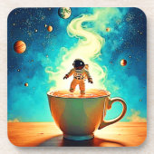 Cosmic Brew: Astronaut's Coffee Dream コースター (正面)