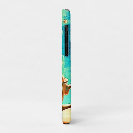 Cosmic Brew: Astronaut's Coffee Dream Case-Mate iPhoneケース (裏面/左)