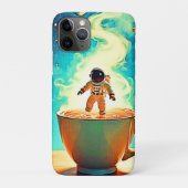 Cosmic Brew: Astronaut's Coffee Dream Case-Mate iPhoneケース (裏)