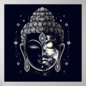 Cosmic Buddha Mind - Zen Nebula Enlightenment Spir ポスター (正面)