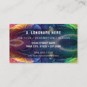 Cosmic Burst Galaxy Reiki Healer Company Logo  名刺 (裏面)