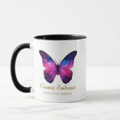 Cosmic Butterfly Galaxy Wings マグカップ (左)