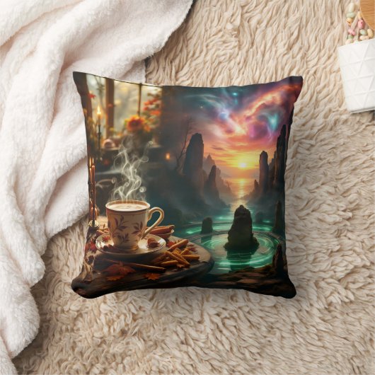 Cosmic Café クッション (ブランケット)