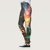 Cosmic Café Leggings Tights レギンス (左)