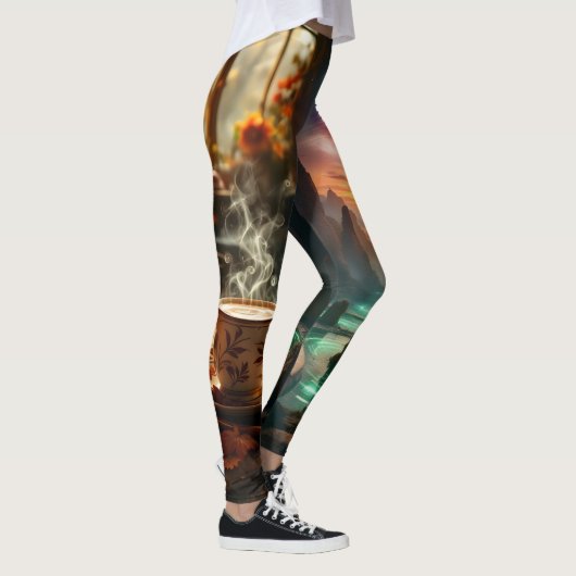 Cosmic Café Leggings Tights レギンス (右)