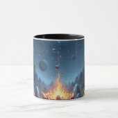 Cosmic Campfire Magic Forest Coffee Mug マグカップ (中央)