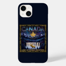 Cosmic Canada Nature Celestial Art Case-Mate iPhone 14ケース