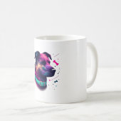 Cosmic Canine Graphic Tee コーヒーマグカップ (正面右)
