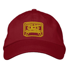 Cosmic Cassette Dad Hat 刺繍入りキャップ