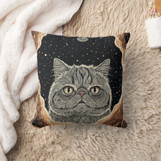 Cosmic Cat クッション (ブランケット)