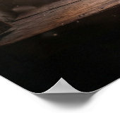 Cosmic Cat Star Window ポスター (角)