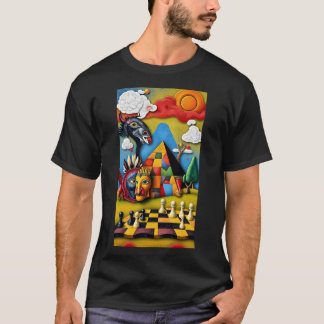 cosmic chess tシャツ