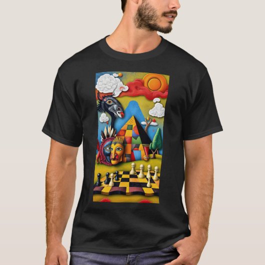 cosmic chess tシャツ (正面)