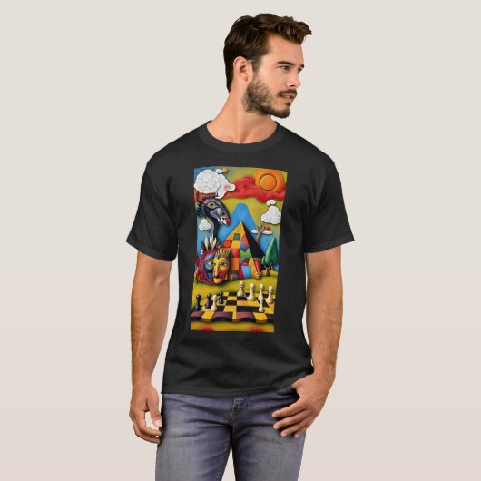 cosmic chess tシャツ (正面フル)