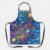 Cosmic Christmas Tree エプロン (正面)