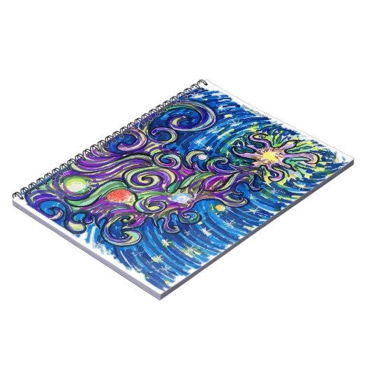 Cosmic Christmas Tree ノートブック (左側)