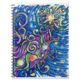 Cosmic Christmas Tree ノートブック (正面)