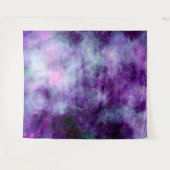 Cosmic Colorburst:ダイナミックなホームデコールデザイン タペストリー (正面(横))