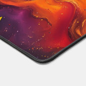 Cosmic Colors Abstract デスクマット (コーナー)