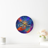🪐 Cosmic Connection Decorative Clock ラウンド壁時計 (ホーム)