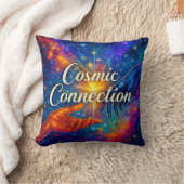 🪐 Cosmic Connection Decorative Pillow クッション (ブランケット)