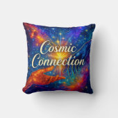 🪐 Cosmic Connection Decorative Pillow クッション (正面)