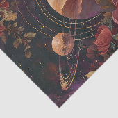 Cosmic Crystal Ringed Planet Fantasy Art (3) 薄葉紙 (詳細)